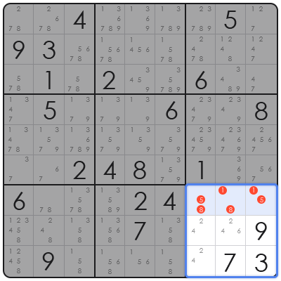 hidden pairs sudoku